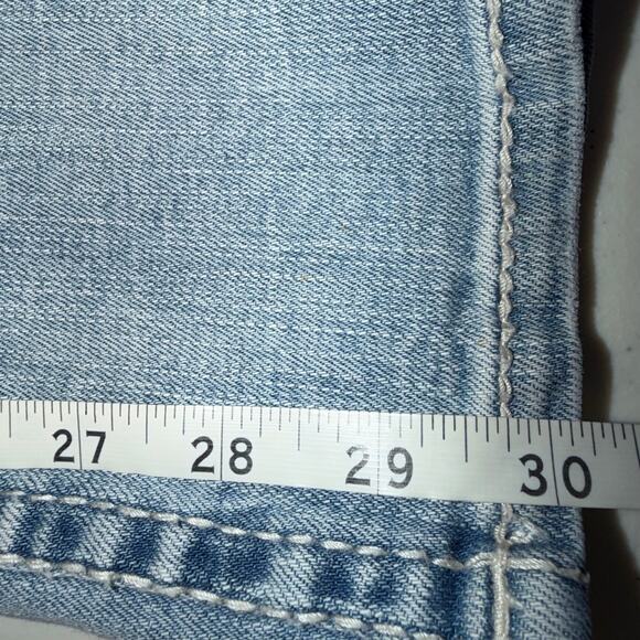 BKE Carter Mens Size 30S Straight Leg Light Wash Class Fit Denim Blue Jeans - Picture 9 of 9